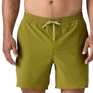 Patagonia Mens Hydropeak Volley Shorts 16 in Graze Green Medium New‎ With Tags